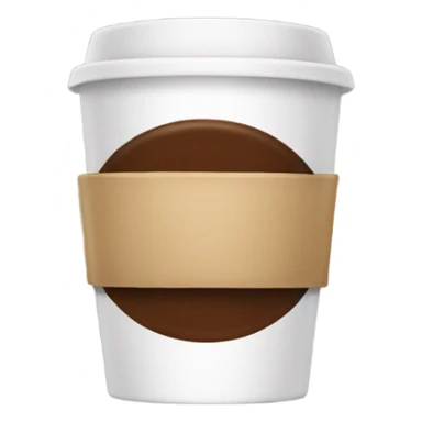 Coffee sticker