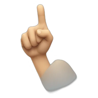 A hand pointing at you sticker