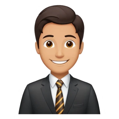 Happy customer testimonial with five star rating and success quote sticker