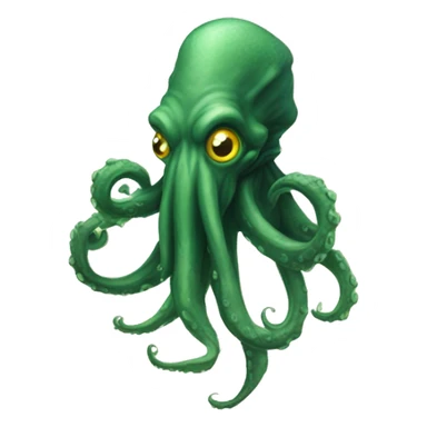 Handsome Cthulu  sticker