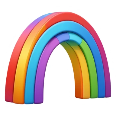 The word RainBruh’s in rainbow sticker
