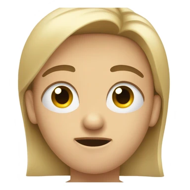 😑 with finger holding open eyes sticker