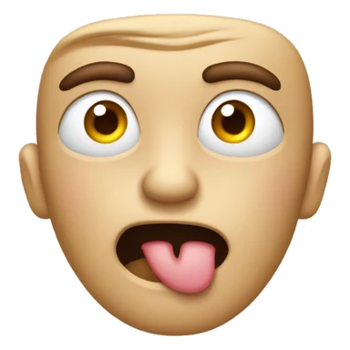 nervous with finger before mouth sticker