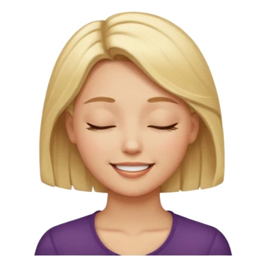 keep the last image identical except for making the eyes closed sticker