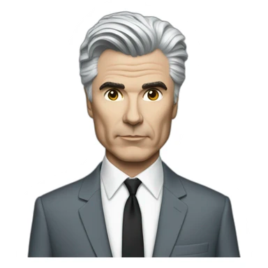 David Byrne big suit sticker