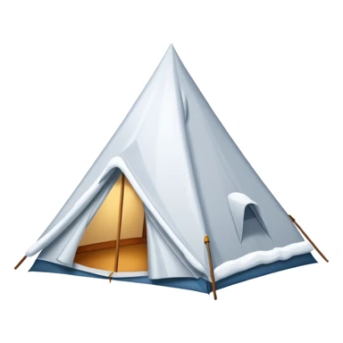 Snowy Peak Camp sticker