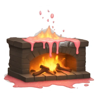 melting hearth sticker