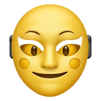 Eu quero um emoji😔 a usar uma mascara🙂 sticker