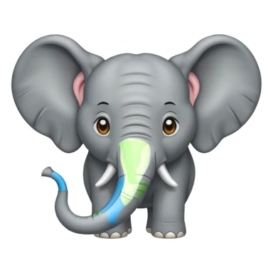  Elephant sticker