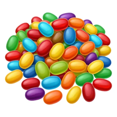 jelly beans sticker