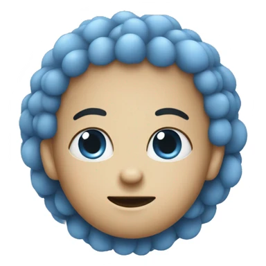 Lychee Blue color sticker