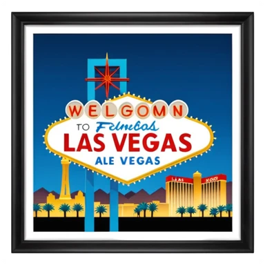 vegas  sticker