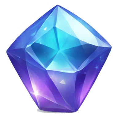 Cute shiny gem sticker