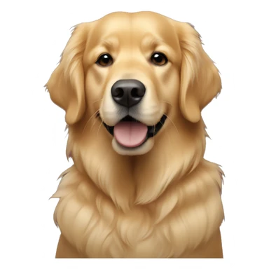 Golden retriever and me sticker