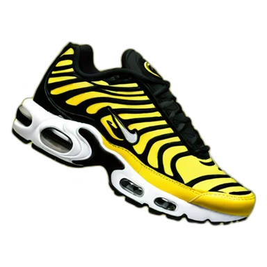 Air-max-plus-tn-yellow-black sticker