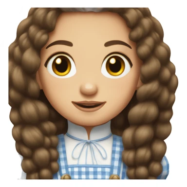 Dorothy gale from the Wizard of Oz  sticker