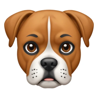 Boxer dog sticker