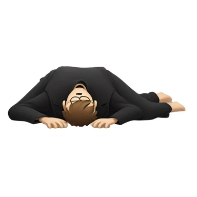 Harry Potter robePerson lying down face down sticker