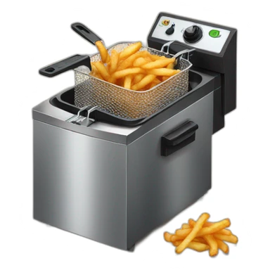 deep fryer sticker