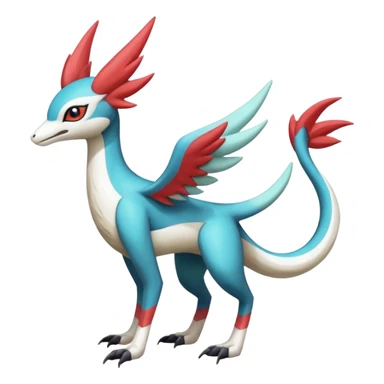 Meloetta-Sergal-Trico-Cresselia-Latias-Palkia-hybrid-fusion-Fakémon-creature, full body sticker