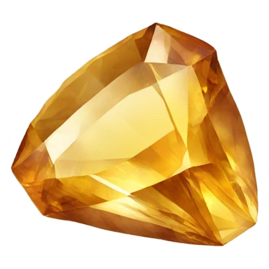 Citrine gemstone  sticker