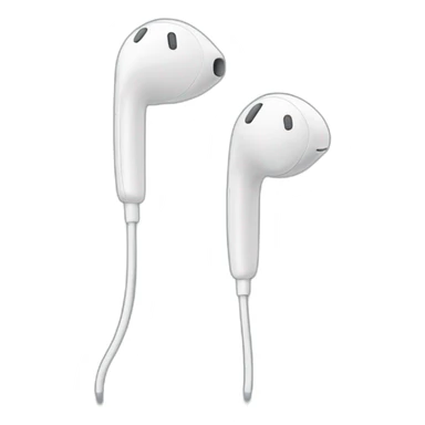 a pair of Bluetooth earbuds sticker