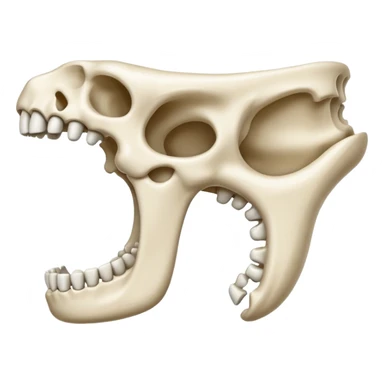 jaw bone sticker