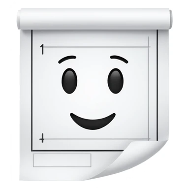 E=mc² on a sheet of paper sticker