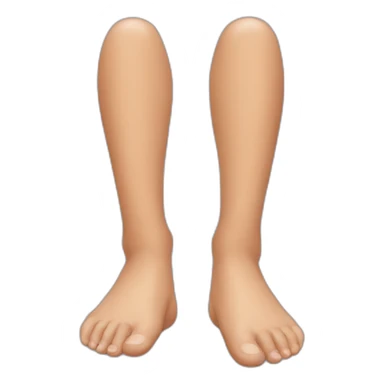 legs feet sticker