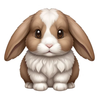 Mini lop bunny sticker