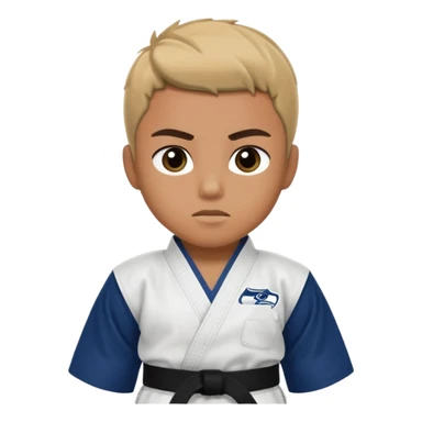 Seattle Seahawks Karate sticker