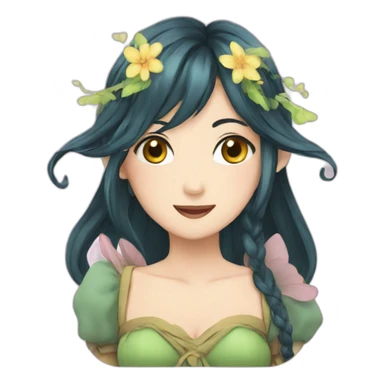 fairy tale anime sticker