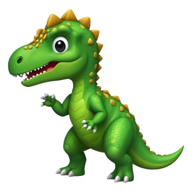 dinosaur dabbing sticker