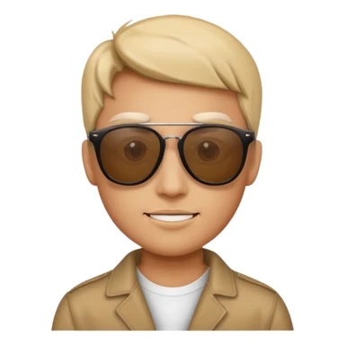 Add sunglasses  sticker