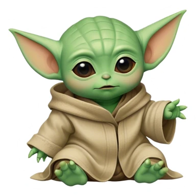 baby yoda sticker