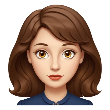 Dalgalı saçlı, hafif perçemli; kehribar gözlü, küçük kalkık burunlu ve dolgun dudaklı. Oval yüzlü, çıkık elmacık kemikli. Omuzları geniş, beli ince, kalçası dolgun. Old money tarzında, dikkat çekici bir kadın. sticker