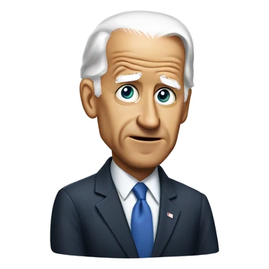 Confused Joe Biden  sticker