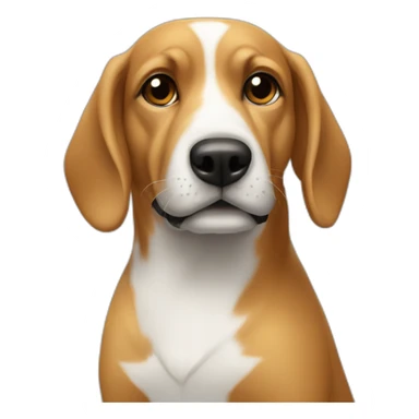 Dog with pi scope sticker