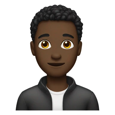 gay black man sticker