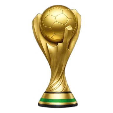 world cup trophy enhaced sticker