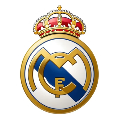 Real Madrid escudo real sticker