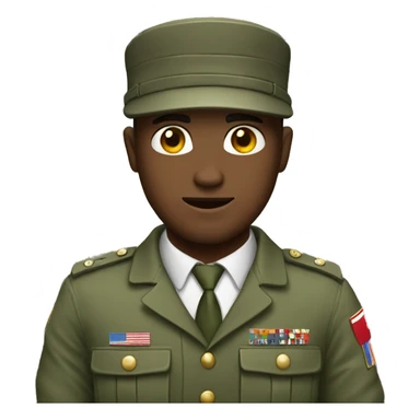 army guy on the Iphone sticker