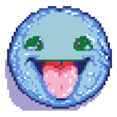 winking face with tongue sticker