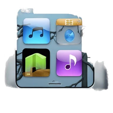 iPod nano refurbished screen off emoji style sticker