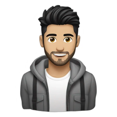 Zayn malik singer emoji sticker