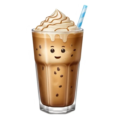 iced latte coffe sticker