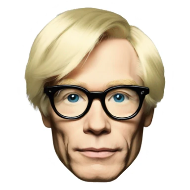 Andy Warhol art sticker