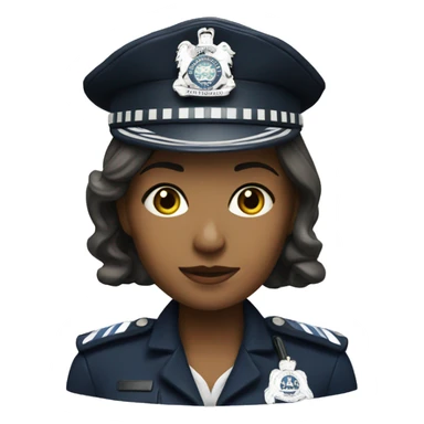 London metropolitan police woman  sticker