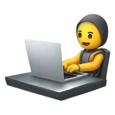 cybersportsman with laptop sticker