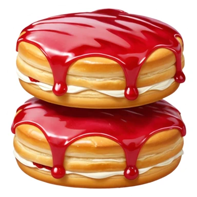 Strawberry Glaze Pastries
 sticker
